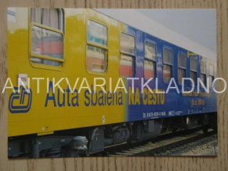 REKLAMNÍ LOKOMOTIVA ČESKÉ DRÁHY, ŽELEZNICE, POHLEDNICE 687