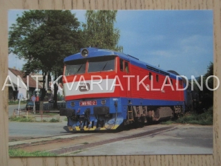 LOKOMOTIVA 749 182-2, ČESKÉ DRÁHY, ŽELEZNICE, POHLEDNICE 705