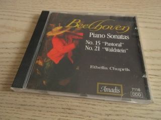 LUDWIG VAN BEETHOVEN, PIANO SONATAS, PASTORAL, WALDSTEIN, CD VÁŽNÁ HUDBA