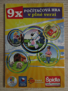 DĚTSKÁ HRA, 9X POČÍTAČOVÁ HRA V PLNÉ VERZI, PC HRA
