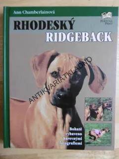 RHODESKÝ RIDGEBACK, PES, VÝCHOVA, PÉČE, **an
