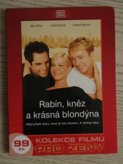 RABÍN, KNĚZ A KRÁSNÁ BLONDÝNA, DVD FILM 
