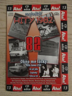 NEJVĚTŠÍ HITY 1982, CD HUDBA
