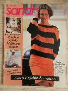 PULOVRY RYCHLE A SNADNO, SANDRA 8/96, **an