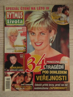 RYTMUS ŽIVOTA SPECIÁL, 34 TRAGÉDIÍ POD DOHLEDEM VEŘEJNOSTI, PRINCEZNA DIANA, 4/2020, **an
