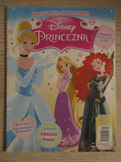 DISNEY PRINCEZNA, REBELKA, POPELKA, Č. 1/2017, **an