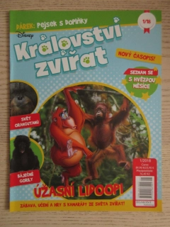 DISNEY KRÁLOVSTVÍ ZVÍŘAT, ÚŽASNÍ LIDOOPI, Č. 1/2018, **an