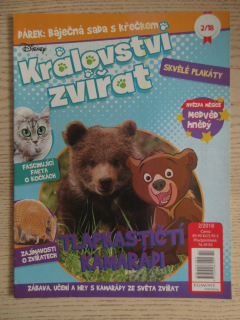 DISNEY KRÁLOVSTVÍ ZVÍŘAT, TLAPKASTIČTÍ KAMARÁDI, Č. 2/2018, **an