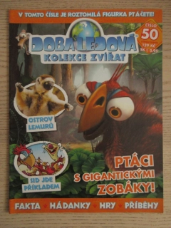 DOBA LEDOVÁ, KOLEKCE ZVÍŘAT, PTÁCI S GIGANTICKÝMI ZOBÁKY, ČASOPIS, Č. 50, **an