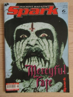 ROCKOVÝ MAGAZÍN SPARK, Č. 6/99, PLAKÁT GAMMARAY, SKUNK ANANSIE, **an