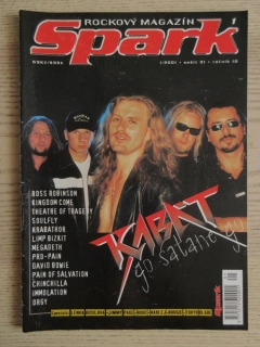 ROCKOVÝ MAGAZÍN SPARK, Č. 1/2001, PLAKÁT RAGE AGAINTS THE MACHINE, **an