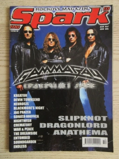 ROCKOVÝ MAGAZÍN SPARK, Č. 10/2001, PLAKÁT ROOT, **an