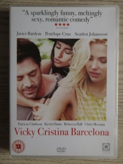 VICKY CRISTINA BARCELONA, P. CLARKSON, K. DUNN, GB OBAL, ČESKÁ VERZE, DVD FILM