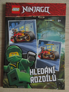 LEGO NINJAGO ČASOPIS, HLEDÁNÍ ROZDÍLŮ, **an