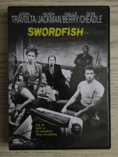 SWORDFISH: OPERACE HACKER, J. TRAVOLTA, H. JACKMAN, D. CHEADLE, DVD FILM