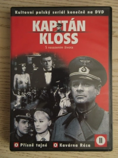 KAPITÁN KLOSS - S NASAZENÍM ŽIVOTA, DÍL 3+4, DVD FILM 