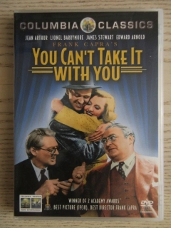 VŽDYŤ JSME JEN JEDNOU NA SVĚTĚ, J. ARTHUR, L. BARRYMORE, E. ARNOLD, DVD FILM
