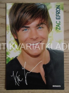 AUTOGRAM EFRON ZAC, KARTIČKA BRAVO