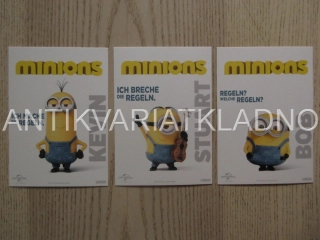 MIMONI, POHÁDKA, 3X POHLEDNICE 723