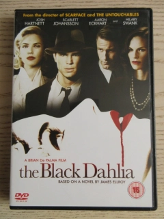 ČERNÁ DAHLIA, HARTNETT, JOHANSSON, GB OBAL, ČESKÉ DVD FILM VČETNĚ BOOK