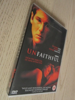 NEVĚRNÁ, GERE, LANE, GB OBAL, ČESKÉ TITULKY, DVD FILM