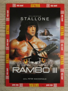 RAMBO 3., STALLONE, ČESKÁ VERZE, DVD FILM