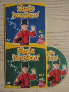 ŠKOLA KOUZLENÍ, DÍL 1.-2., 2 X DVD FILM