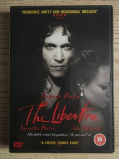 LIBERTIN, J.DEPP, GB OBAL, ČESKÁ VERZE, DVD FILM