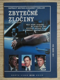 ZBYTEČNÉ ZLOČINY, THRILLER, DVD FILM 