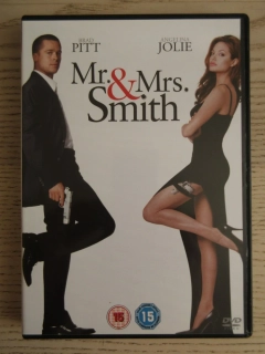 MR. A MRS. SMITH, B.PITT, GB.OBAL, ČESKÁ VERZE, DVD FILM