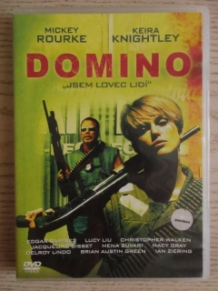 DOMINO, M. ROURKE, K. KNIGHTLEY, DVD FILM