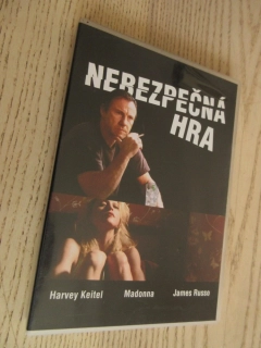NEBEZPEČNÁ HRA, MADONNA, H. KEITEL, J. RUSSO, DVD FILM