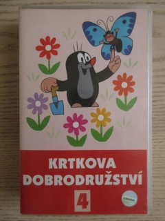 KRTKOVA DOBRODRUŽSTVÍ 4, VHS VIDEOKAZETA