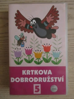 KRTKOVA DOBRODRUŽSTVÍ 5, VHS VIDEOKAZETA