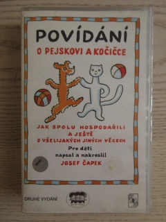 POVÍDÁNÍ O PEJSKOVI A KOČIČCE, VHS VIDEOKAZETA