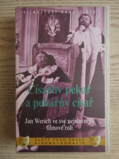 CÍSAŘŮV PEKAŘ A PEKAŘŮV CÍSAŘ, J. WERICH, M. VÁŠOVÁ, VHS VIDEOKAZETA