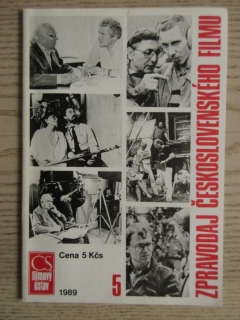 ZPRAVODAJ ČESKOSLOVENSKÉHO FILMU, Č. 5/1989, **an