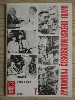 ZPRAVODAJ ČESKOSLOVENSKÉHO FILMU, Č. 7/1989, **an