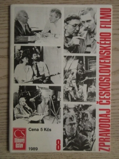 ZPRAVODAJ ČESKOSLOVENSKÉHO FILMU, Č. 8/1989, **an