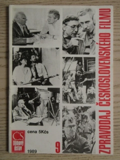 ZPRAVODAJ ČESKOSLOVENSKÉHO FILMU, Č. 9/1989, **an