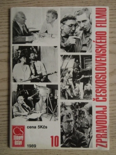ZPRAVODAJ ČESKOSLOVENSKÉHO FILMU, Č. 10/1989, **an