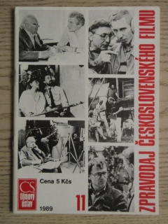ZPRAVODAJ ČESKOSLOVENSKÉHO FILMU, Č. 11/1989, **an