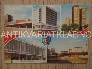 KLADNO, HOTEL KLADNO NA SÍDLIŠTI SÍTNÁ, DŮM KULTURY ROH SONP, ROZDĚLOV, VÍTĚZNÁ TŘÍDA, OKRES KLADNO