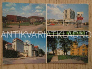 KLADNO, POLDI SONP - ELEKTROOCELÁRNA DŘÍŇ, DIVADLO J. PRŮCHY, MUZEUM POLDI SONP, HOTEL, OKRES KLADNO