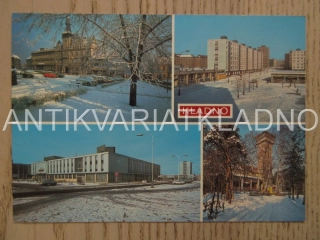ZASNĚŽENÉ KLADNO, KOŽOVA HORA, DŮM KULTURY ROH POLDI SONP, NÁMĚSTÍ REVOLUCE, OKRES KLADNO