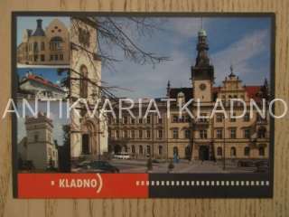 KLADNO, NÁMĚSTÍ STAROSTY PAVLA, VĚDECKÁ KNIHOVNA, BACHROVA VILA, OKRES KLADNO