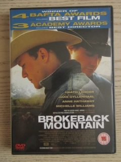 ZKROCENÁ HORA, H.LEDGER, GB OBAL, ČESKÉ DVD FILM