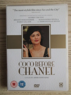 COCO CHANEL, A.TAUTOU, GB OBAL, ČESKÉ DVD FILM