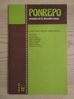 PONREPO: PROMÍTACÍ SÍŇ ČS. FILMOVÉHO ÚSTAVU, J. DASSIN, C. SAURA,**an