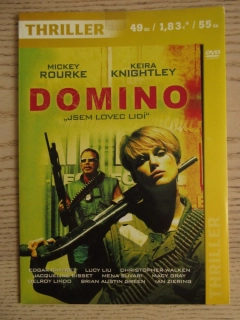 DOMINO, M. ROURKE, K. KNIGHTLEY, DVD FILM